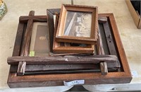 Lot of Old Picture Frames