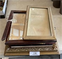 Lot of Old Picture Frames