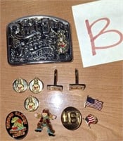 C - COLLECTIBLE BUCKLE, CUFFLINKS & MORE (B)