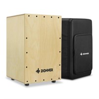 Donner Cajon Drum Box,Percussion Instrument Full