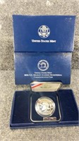 2002 US Military Academy Proof Silver Dollar