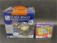 Pavilion Bingo Cage & NEW Close Encounter Puzzle