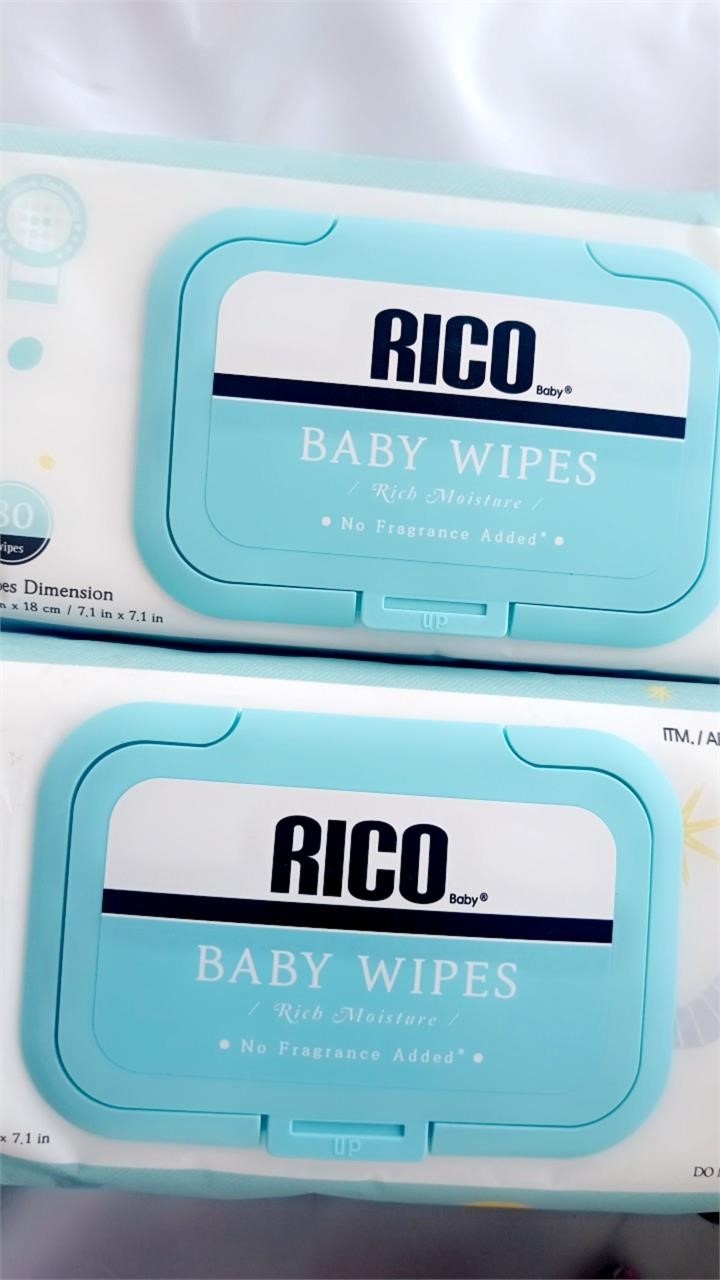 RICO RICH MOISTURE BABY WIPES