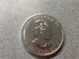Canada Polar Bear 1.5Oz .9999 silver $8 coin.