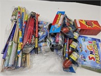 NO SHIPPING! Large Lot Assorted Fireworks