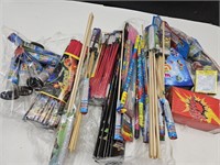 NO SHIPPING! Large Lot Assorted Fireworks