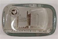 Vintage J.J. Badenoch Advertising Paperweight