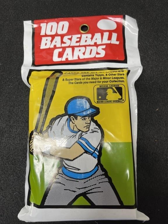 Sealed Baseball Cards 100