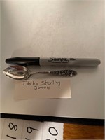 Sterling spoon