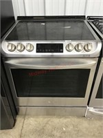 Samsung electric range MSRP $1199. Unable to test