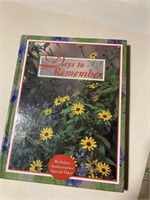 Days to Remember Book