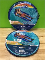 SwimWays Foldable Spring Float lot of 2