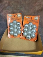 Bar Jan Chrome Nut Covers in package