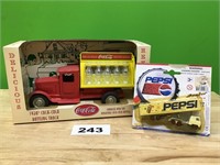 Vintage 1930’s Coca Cola DieCast & Pepsi Hotwheel