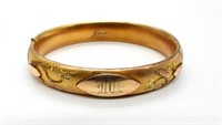 W&SB Gold Tone Bracelet