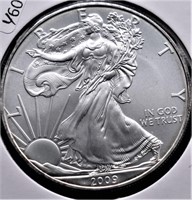 2009 SILVER EAGLE  GEM