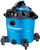 Vacmaster, 12-Gallon 5 Peak HP Wet/Dry Shop Vacuum