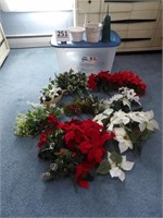 Christmas Silk Flowers