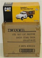 Ertl Cat 1957 Chevy Stake Truck, 1/25 Case Lot