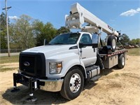 2016 FORD F750 SD S/A BUCKET TRUCK, 1FDNF7DC2GDA03
