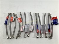 Collection of New 12" Length Faucet Supply Lines