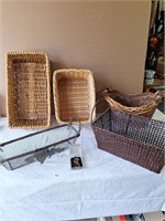 (5) Assorted Home Baskets