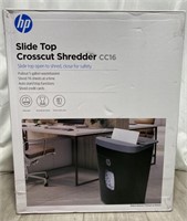 Hp Slide Top Crosscut Shredder Cc16