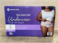 Women’s large 84ct underwear