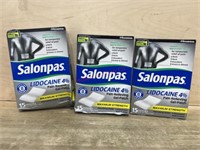 3-15 pack Salonpas patches