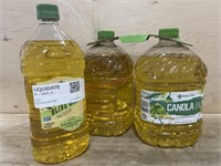 2-96oz canola oil & 2L olive oil