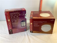 Portfolio Interior Light, Outdoor Wall Fixture NIB