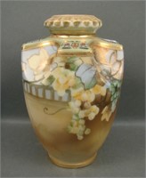 Beautiful Hand Painted Nippon Vase