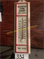 McCarthy Stone Quarry Thermometer Appears to Work