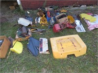 Lot of lawn mower parts