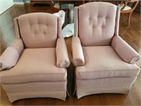 819 - 2 COMFORTABLE OCCASIONAL CHAIRS