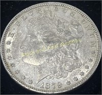 1879-Rev. 79 Silver Morgan Dollar AU