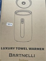 BARTNELLI LUXURY TOWEL WARMER RETAIL $170