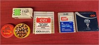 Assorted .22 Cartridges, Qty 81, BB caps, Qty 65