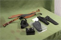 Assorted Holsters, Slings & Speed Loader Pouch