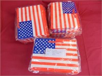 Lot of small Flag tote bags