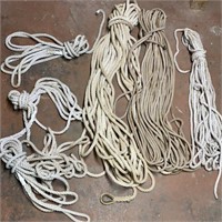 Nylon Rope (3) long Sections & (3) Short