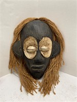 Wood Carved Monkey Mask