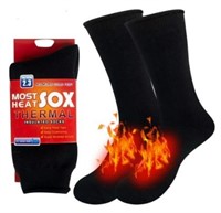 [Fit Shoes Size : 5-11] Loritta Thermal Socks for