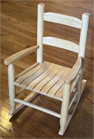 Solid Wood Children's Rocking Chair