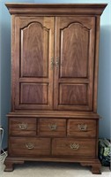 Thomasville Solid Wood Entertainment Chest