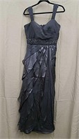 Adrianna Papelll Grey Dress- Size 12