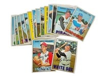 1967 Topps Baseball Off Centered Miscut Cards