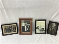 4 Photos with Inscriptions to Marguerite Miller