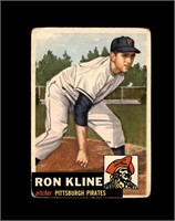 1953 Topps #175 Ron Kline P/F to GD+