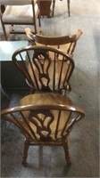 3 MAPLE CHAIRS